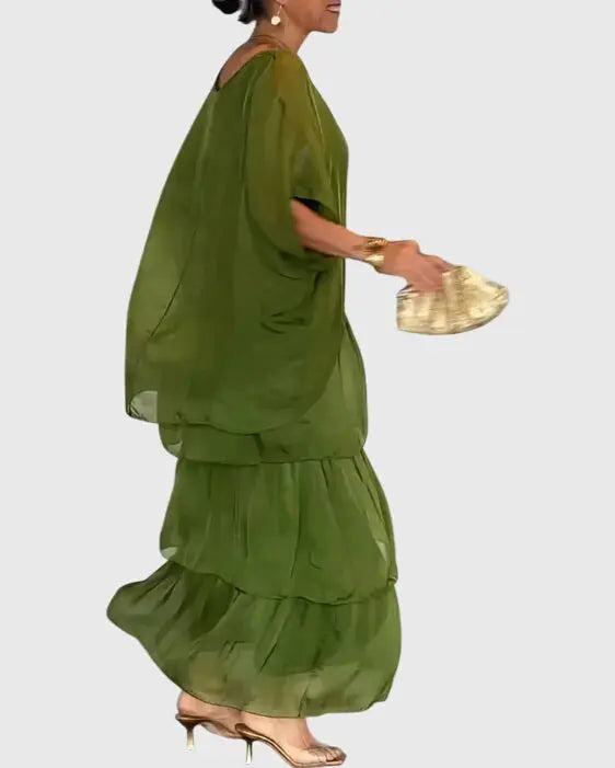 Susan™ | Long and Flowing Elegant Dress Clara Monroe