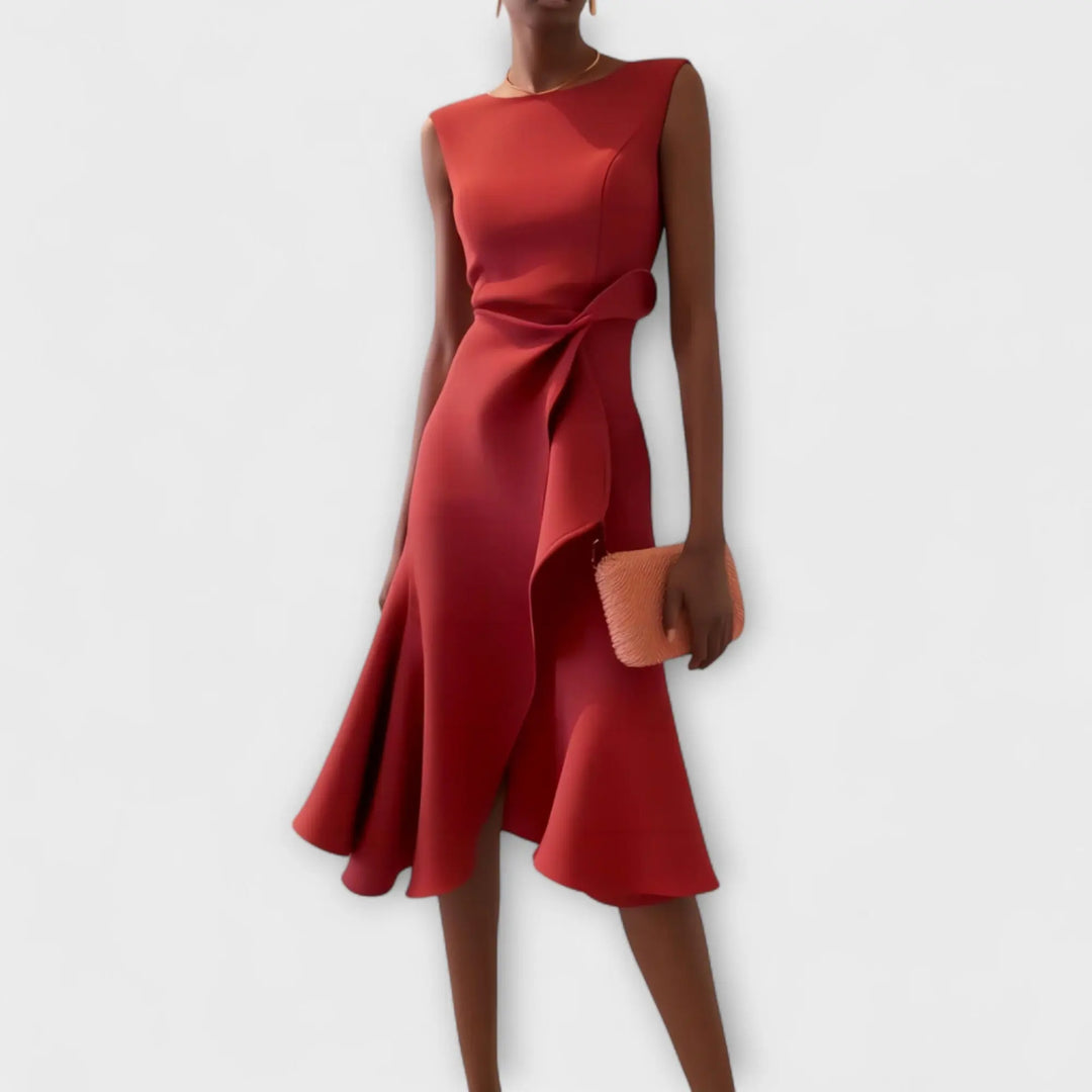 Darlene | Sophisticated Midi Dress Clara Monroe