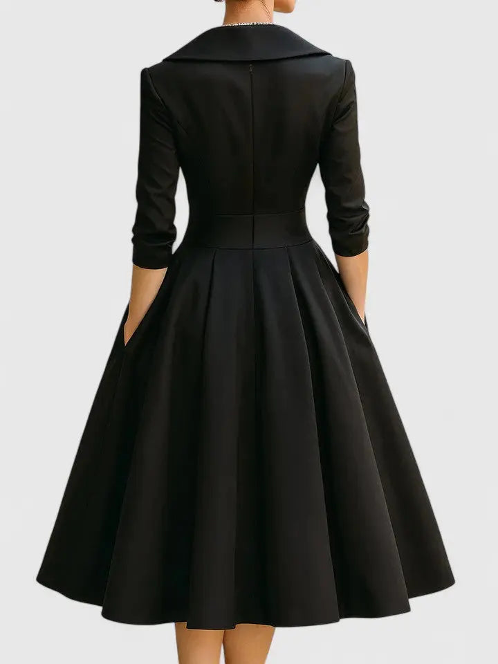 Zyrah | Elegant Midi Dress Clara Monroe