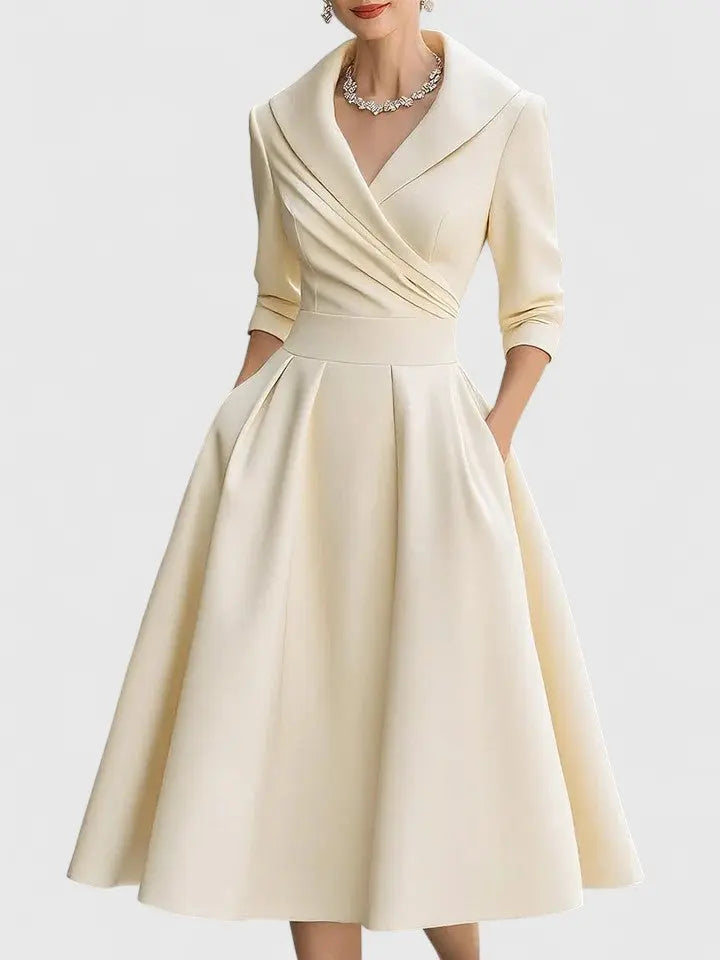 Zyrah | Elegant Midi Dress Clara Monroe