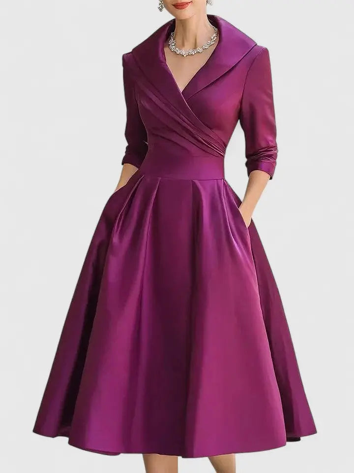 Zyrah | Elegant Midi Dress Clara Monroe
