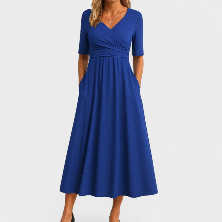 Phoebe | Elegant Midi Dress Clara Monroe