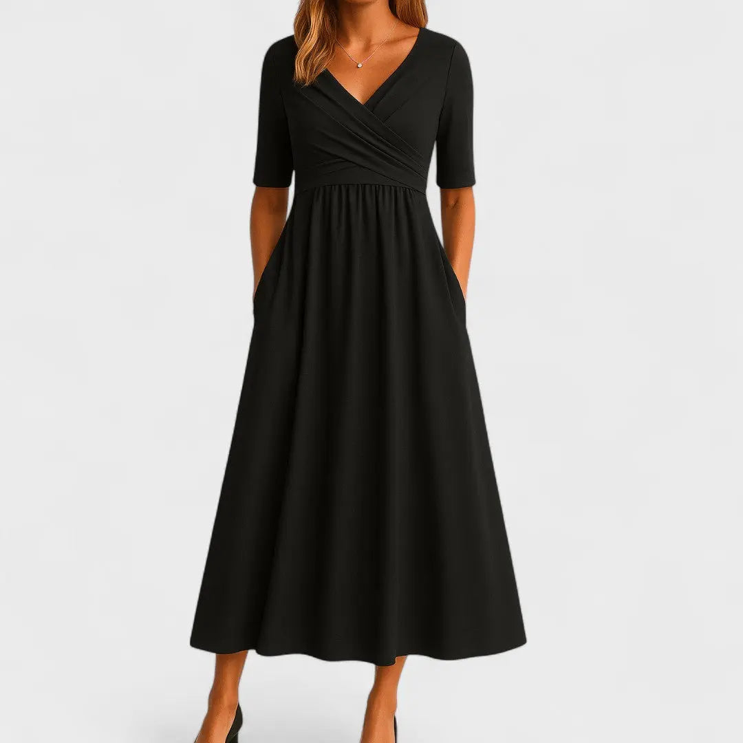 Phoebe | Elegant Midi Dress Clara Monroe