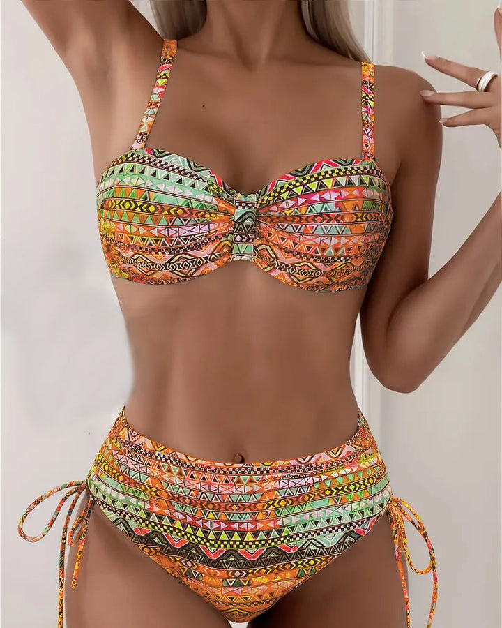 Jada™ | Sexy Ethnic Print Bikini Set Local Neighbours Sedona