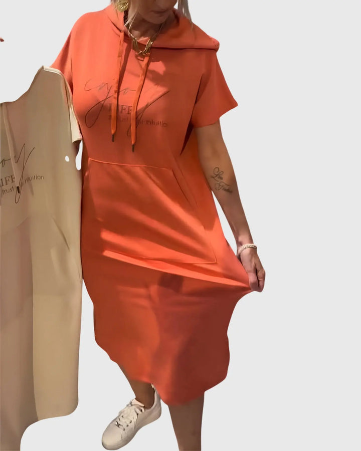 Marlowe™ | Casual Hoodie Dress Clara Monroe