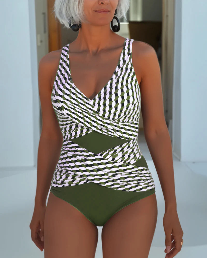 Ashley™ | Swimsuit with Cross Over Design for Resort Casual Wear Local Neighbours Sedona