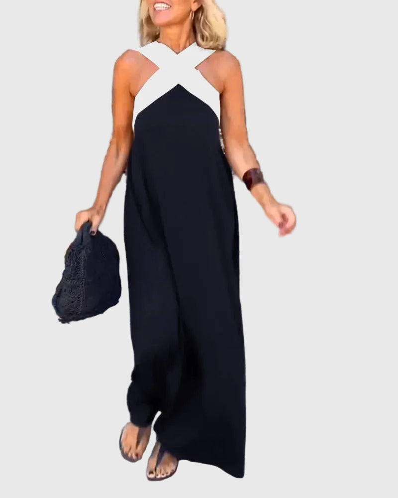 Elena | Graceful Flowing Maxi Dress