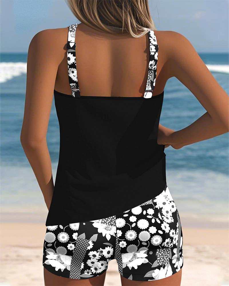 Melanie™ | Two-Piece Swimsuit with Comfortable Fit and Floral Beach Style Local Neighbours Sedona