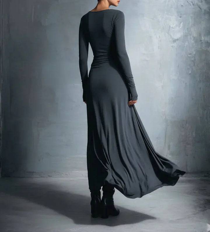 Naiara ❘ Maxi dress with side knot Clara Monroe