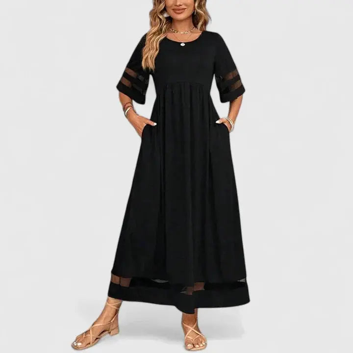 Delymarina | Elegant Midi Dress Clara Monroe