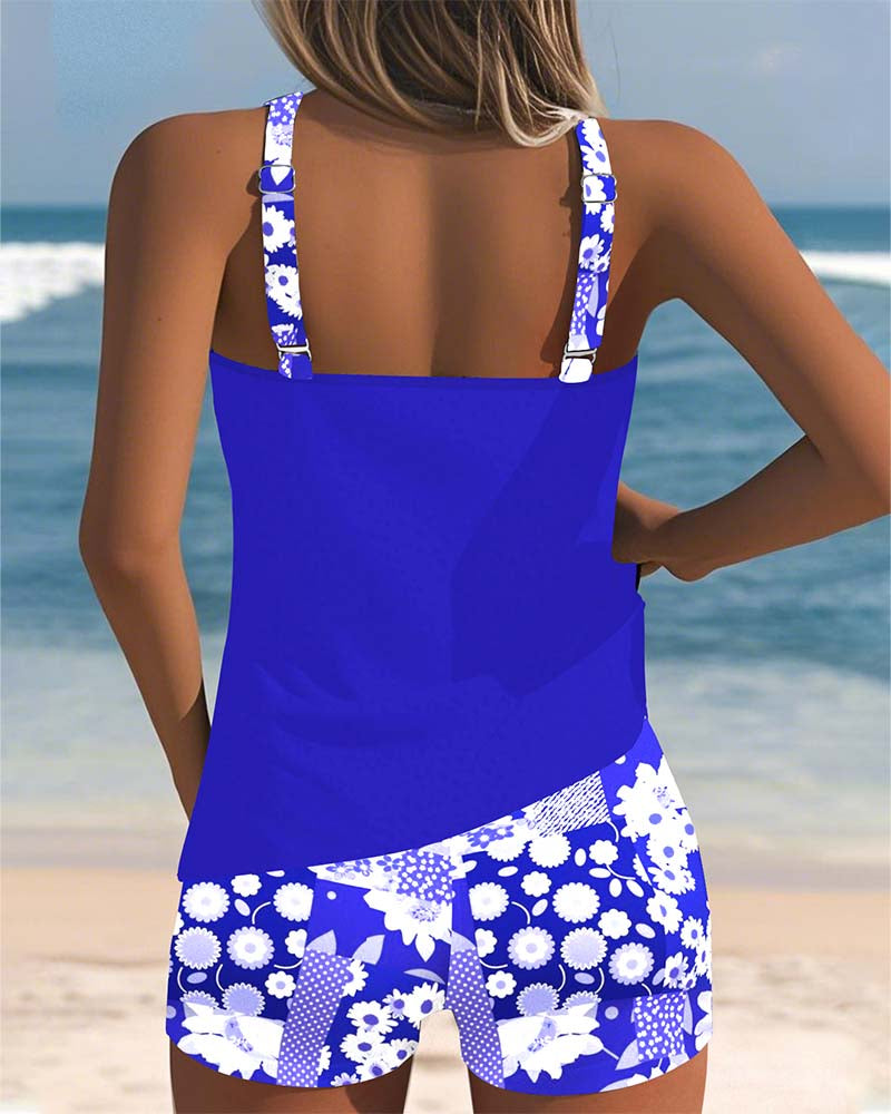 Melanie™ | Two-Piece Swimsuit with Comfortable Fit and Floral Beach Style Local Neighbours Sedona
