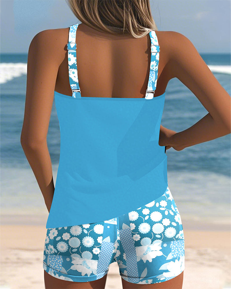 Melanie™ | Two-Piece Swimsuit with Comfortable Fit and Floral Beach Style Local Neighbours Sedona