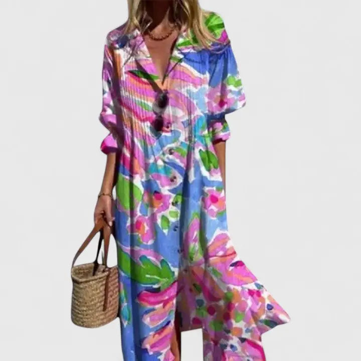 Paula | Elegant Boho Dress Clara Monroe