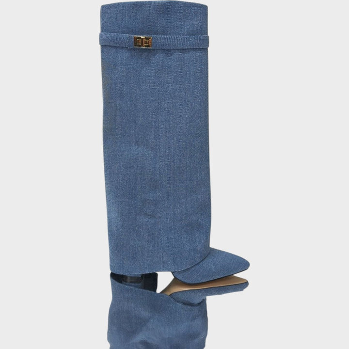 Lunara | High-Cut Suede Boots Clara Monroe