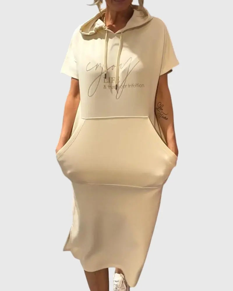 Marlowe™ | Casual Hoodie Dress Clara Monroe
