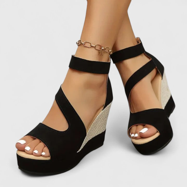 Zynavielle | Orthopedic Wedge Sandals Clara Monroe