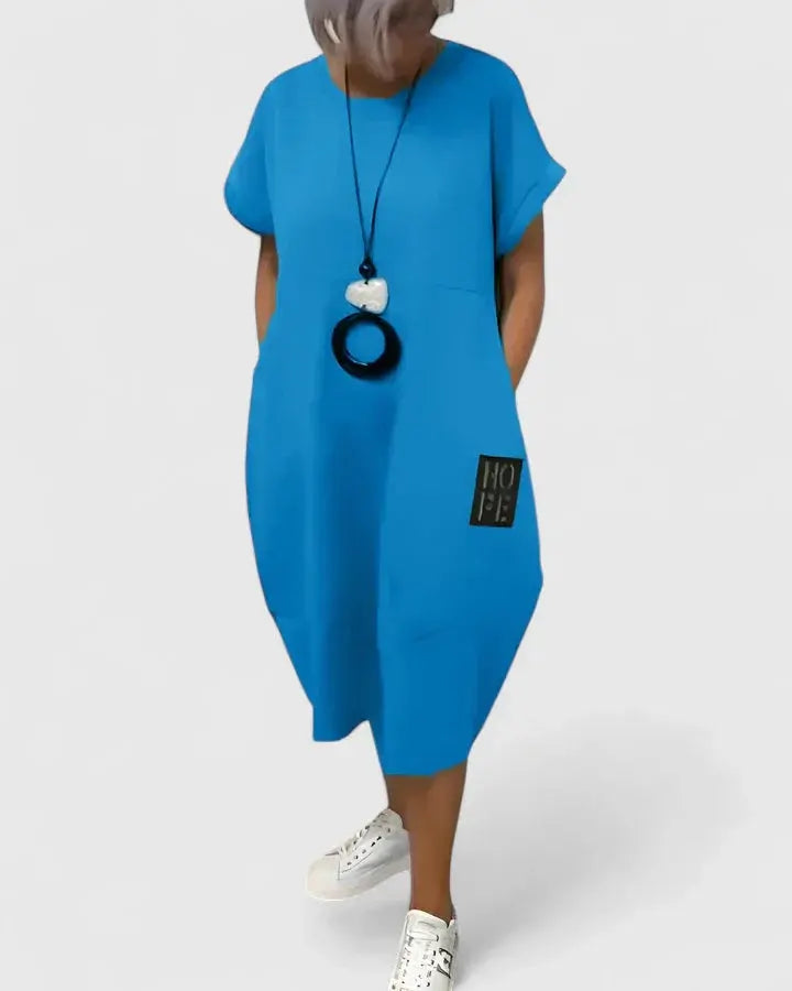 Thalyssiah | Comfortable Midi Dress Clara Monroe