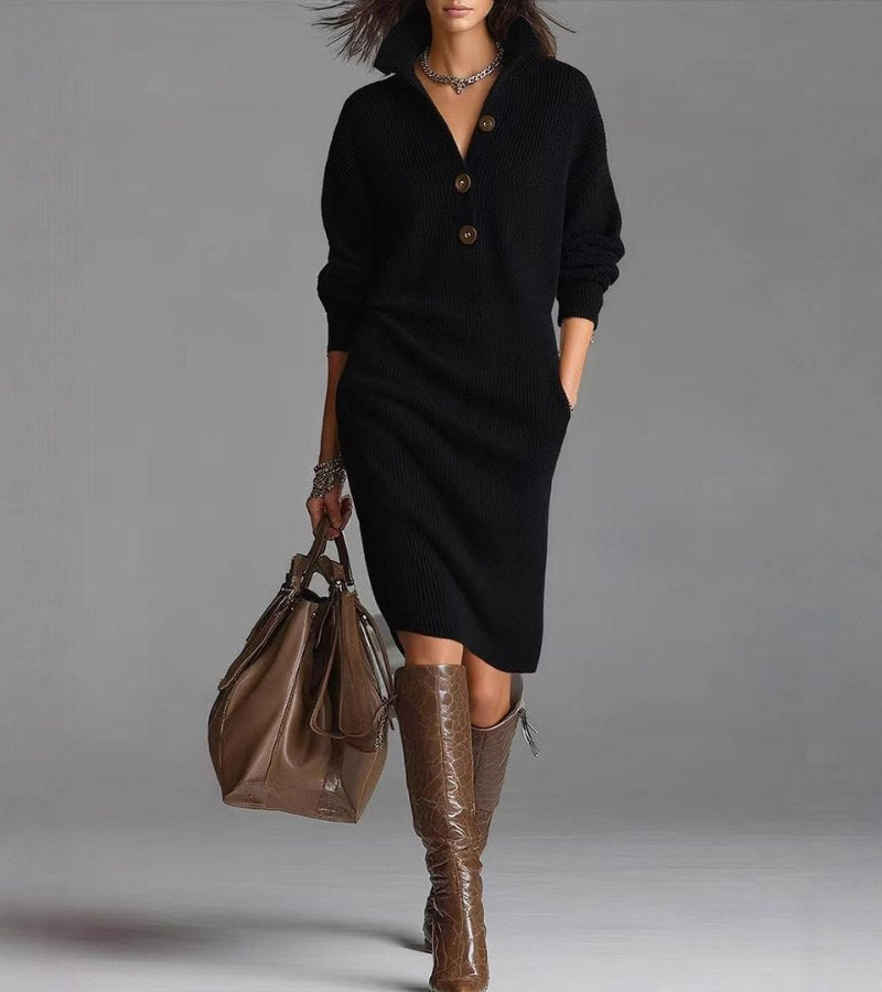 ICEY ELEGANT WINTER  DRESS