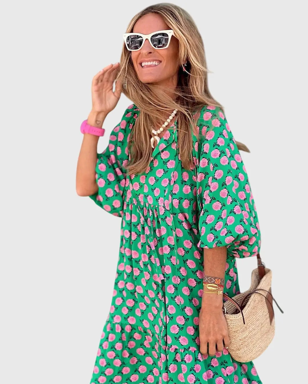 Sarah™ - Boho Maxi Dress Clara Monroe