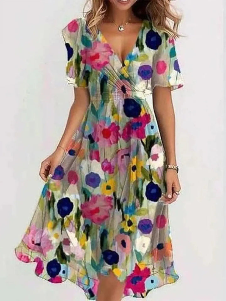 Matilda™ | Summer Dress With Belly Cover Clara Monroe