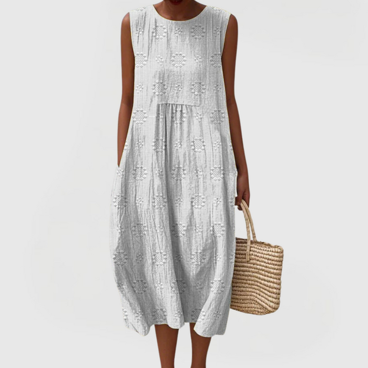 Teresa™ | Elegant Dress with Pockets Clara Monroe