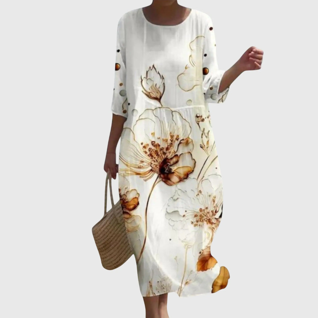 Hayley™ | Stylish Floral Maxi Dress Clara Monroe