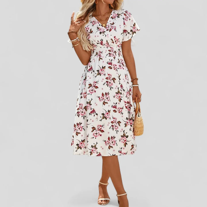 Gretalise | Comfortable Summer Midi Dress Clara Monroe