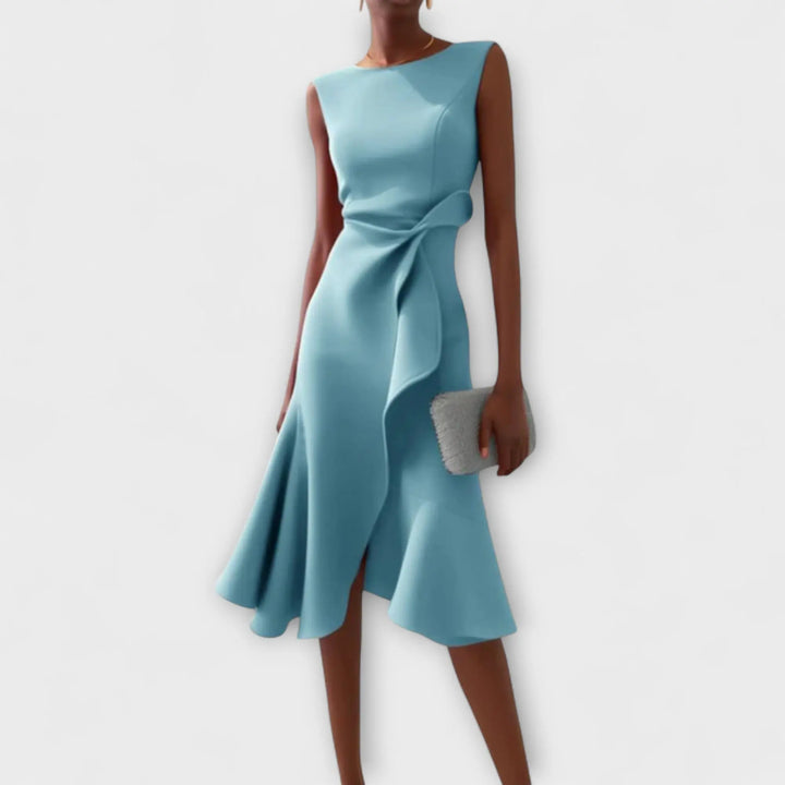 Darlene | Sophisticated Midi Dress Clara Monroe