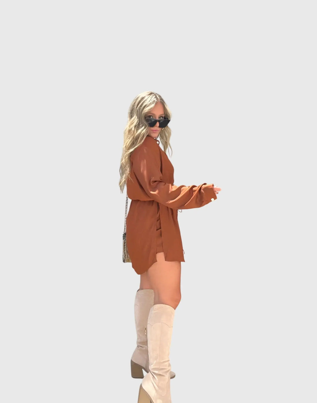 Nova™ | Elegant Romper Dress Clara Monroe