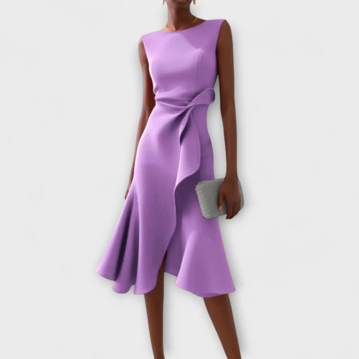 Darlene | Sophisticated Midi Dress Clara Monroe
