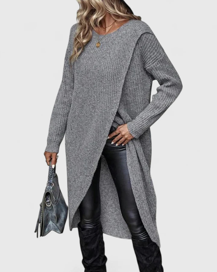 Zarymelle | Elegant Sweater Dress Clara Monroe