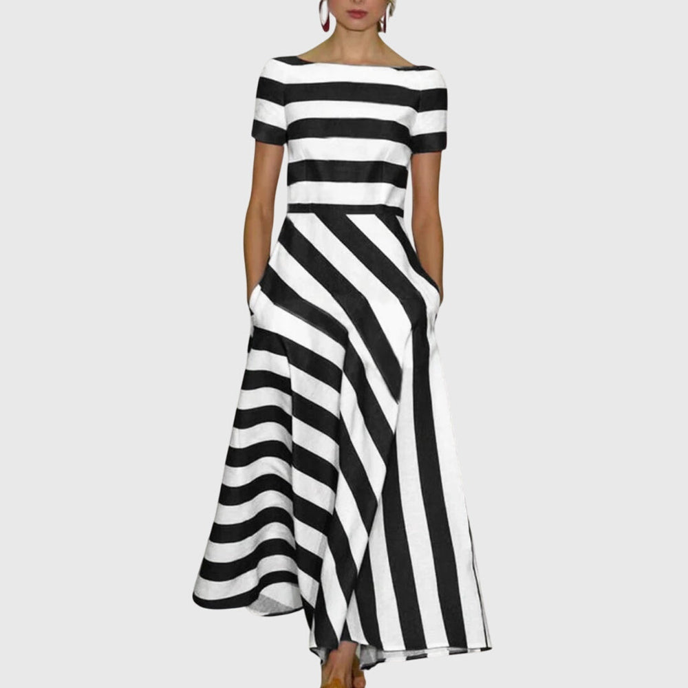 Carly™ - Striped Dress Clara Monroe