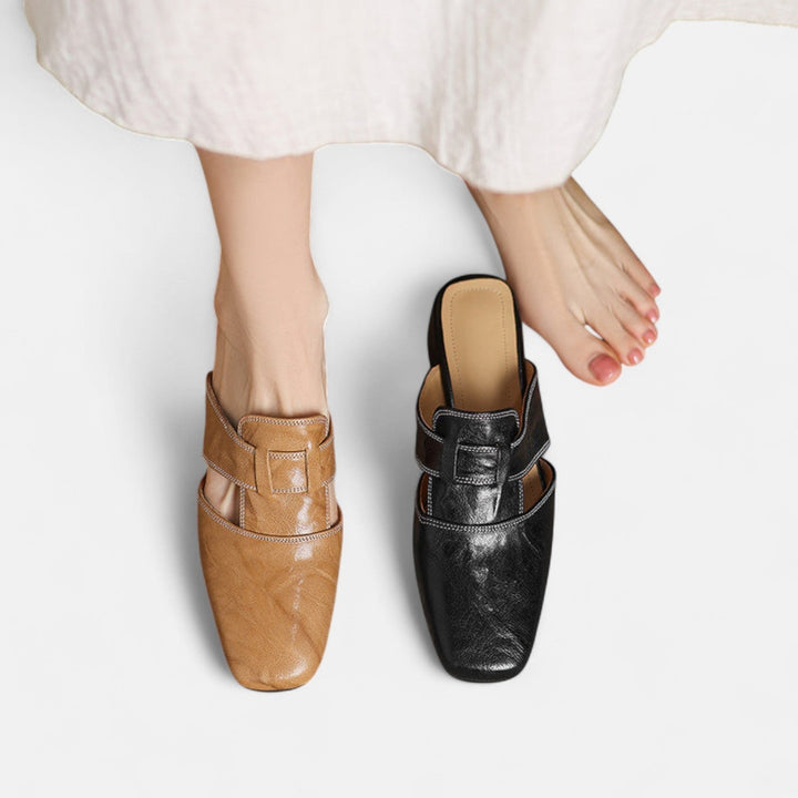 Andie Elegant Leather Sandals Clara Monroe
