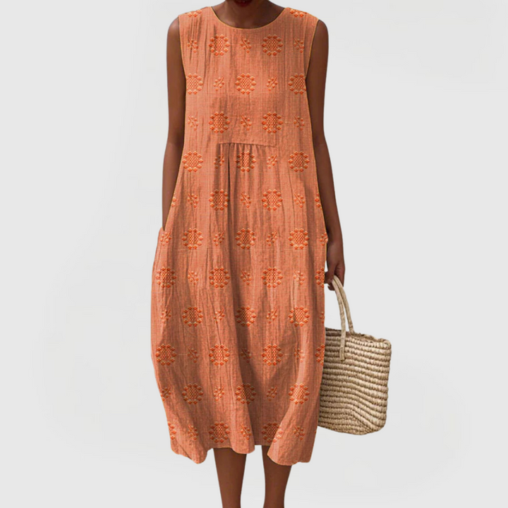 Teresa™ | Elegant Dress with Pockets Clara Monroe
