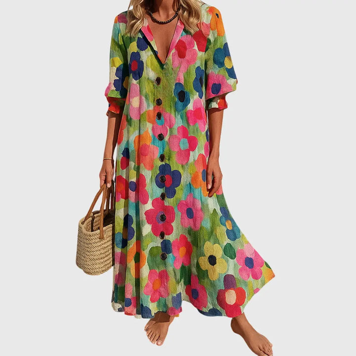 Jasmine™ | Elegant Slimming Dress Clara Monroe