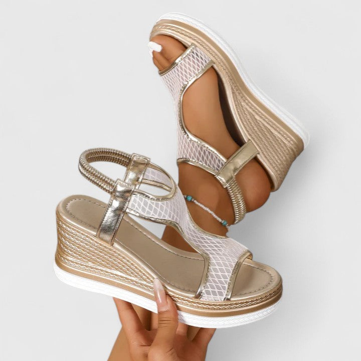 Jessica | Orthopedic Wedge Sandals Clara Monroe
