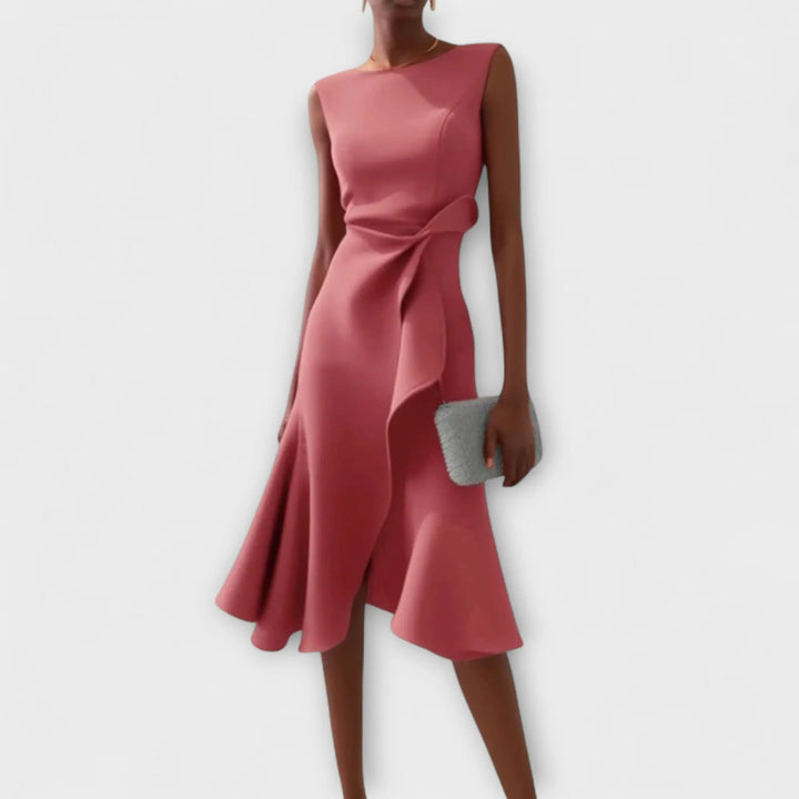 Darlene | Sophisticated Midi Dress Clara Monroe