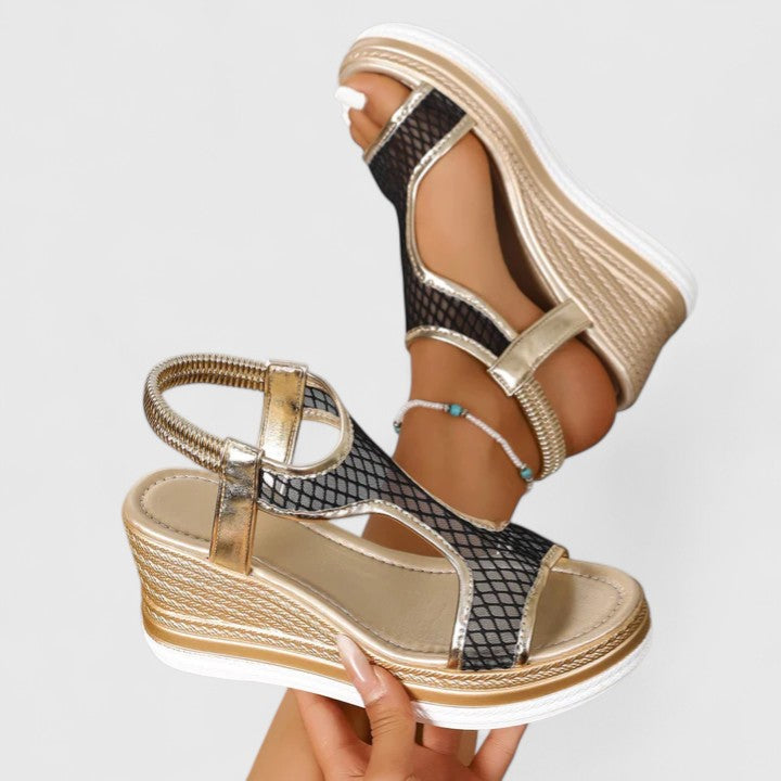 Jessica | Orthopedic Wedge Sandals Clara Monroe
