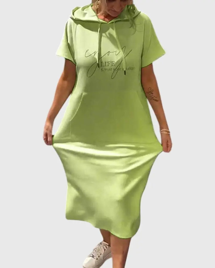 Marlowe™ | Casual Hoodie Dress Clara Monroe