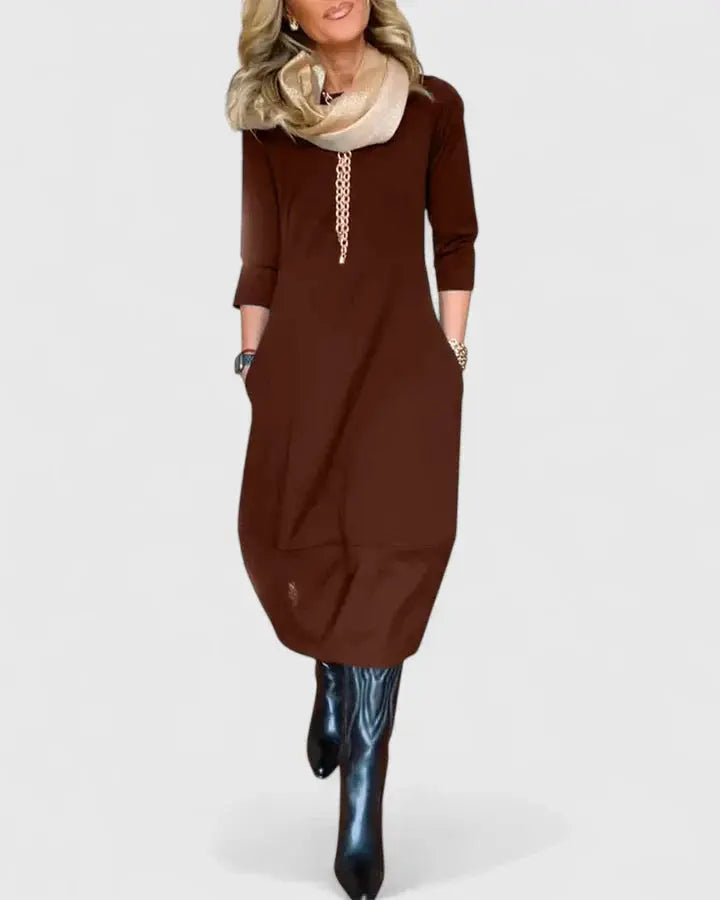 Danyshka | Elegant Midi Dress Clara Monroe