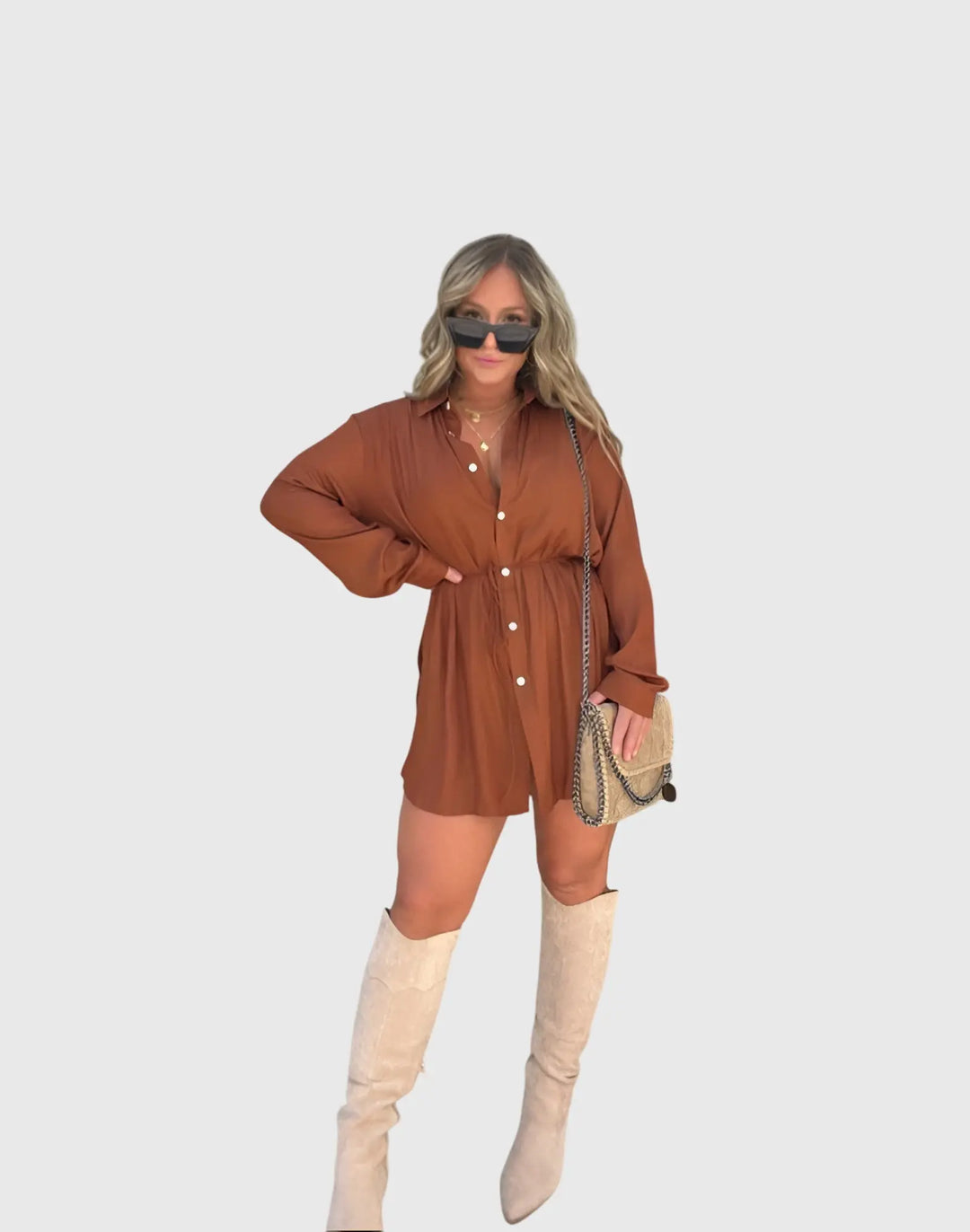 Nova™ | Elegant Romper Dress Clara Monroe