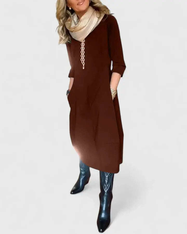 Danyshka | Elegant Midi Dress Clara Monroe