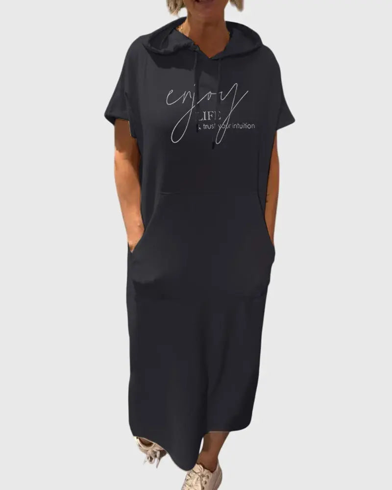 Marlowe™ | Casual Hoodie Dress Clara Monroe