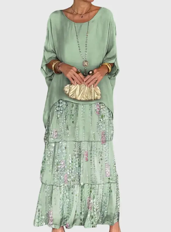 Susan™ | Long and Flowing Elegant Dress Clara Monroe