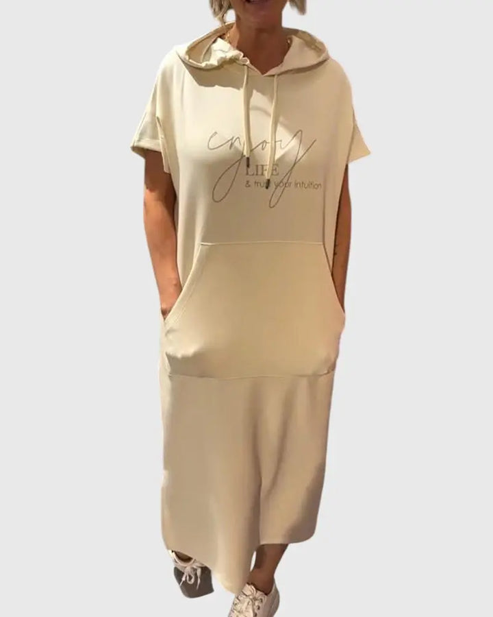 Marlowe™ | Casual Hoodie Dress Clara Monroe