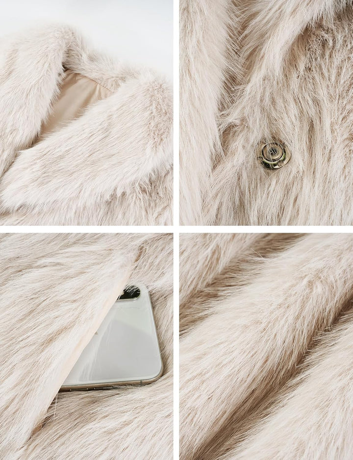 Jonalyn | Womens Long Faux Fur Coats
