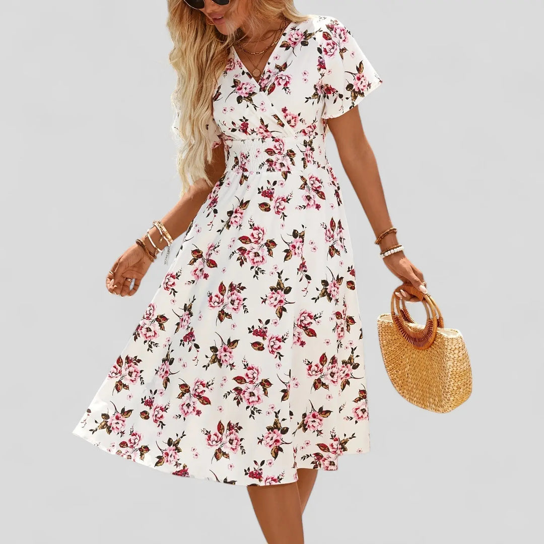 Gretalise | Comfortable Summer Midi Dress Clara Monroe