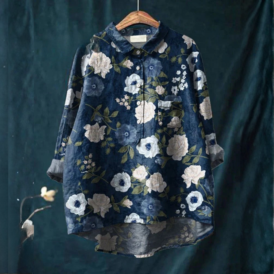 Charlotte | Elegant Floral Shirt