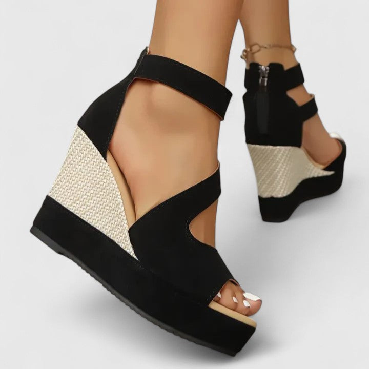 Zynavielle | Orthopedic Wedge Sandals Clara Monroe