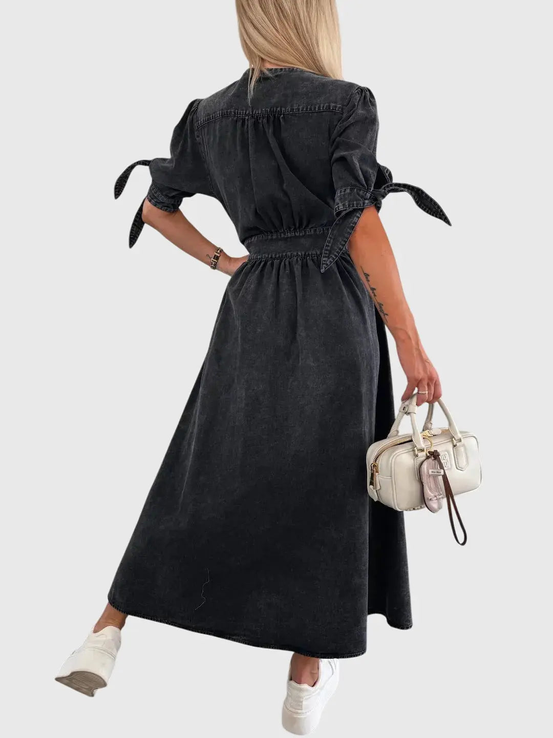 Sophia™ | Elegant Denim Dress Clara Monroe
